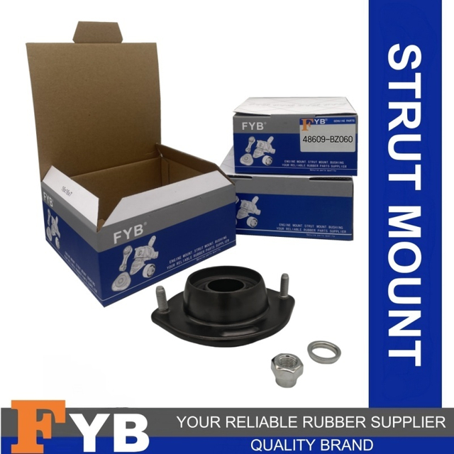 High Quality Auto Spare Parts Shock Absorber Mounting for Toyota OE 48609-Bz060 48609bz060 Rubber Mounting Strut