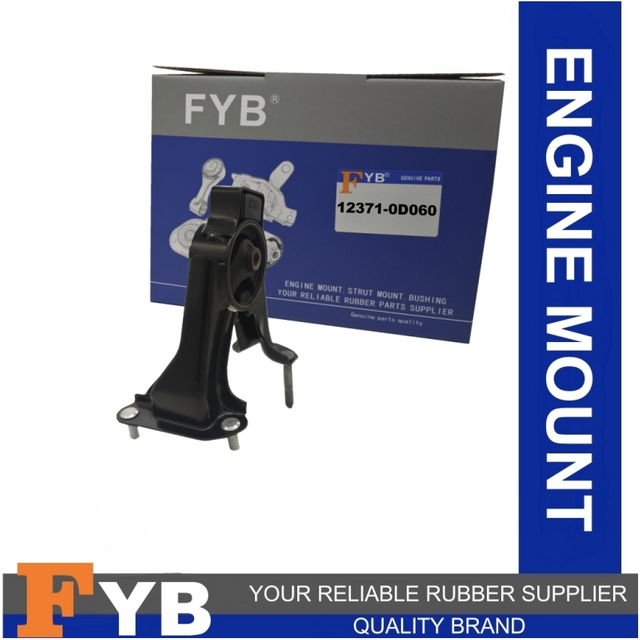 Car Parts Rubber Transmission Mount 123710D060 for Toyota Corolla Zze120