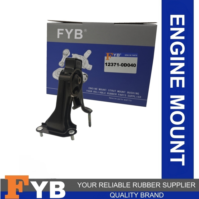 Car Parts Rubber Transmission Mount 123710D040 for Toyota Corolla Zze120