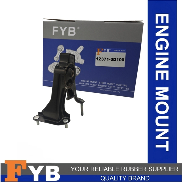 Car Parts Rubber Transmission Mount 123710D100 for Toyota Corolla Zze120